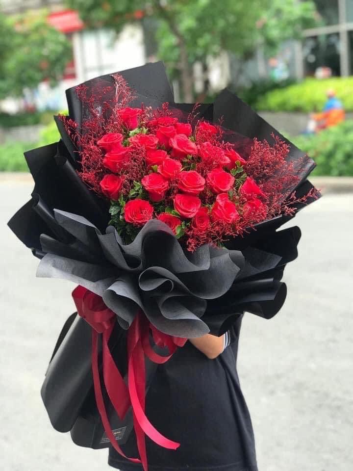 Mẫu Hoa Bó Joy Flowers